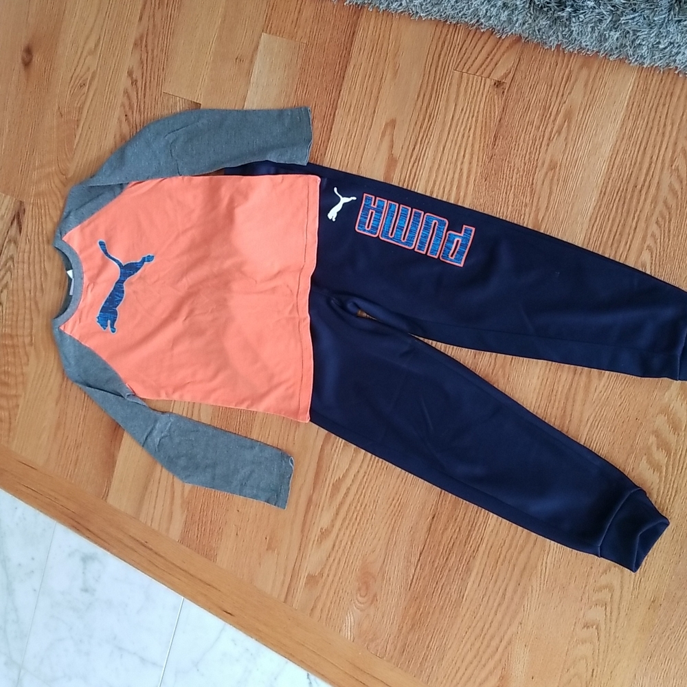 Puma, Matching Set, Boys, Sz 7-8